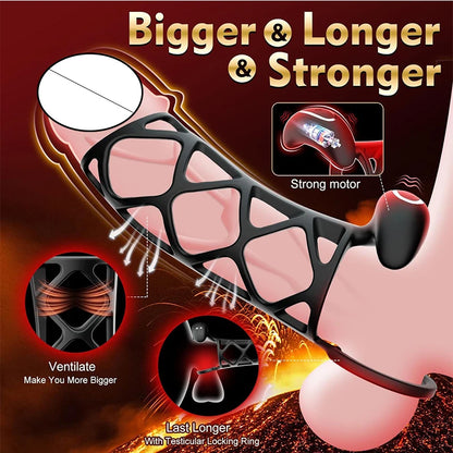 Vibrating Sleeve for Penis with Remote - image 6