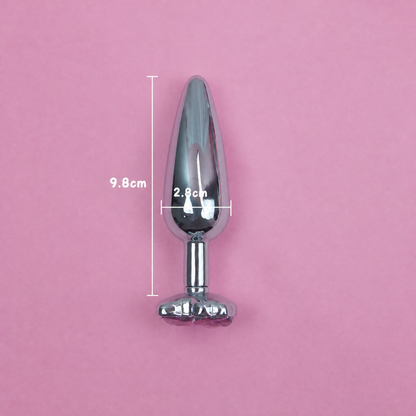 Hello Kitty Inspired Stainless Steel Anal Plug - E - image 8