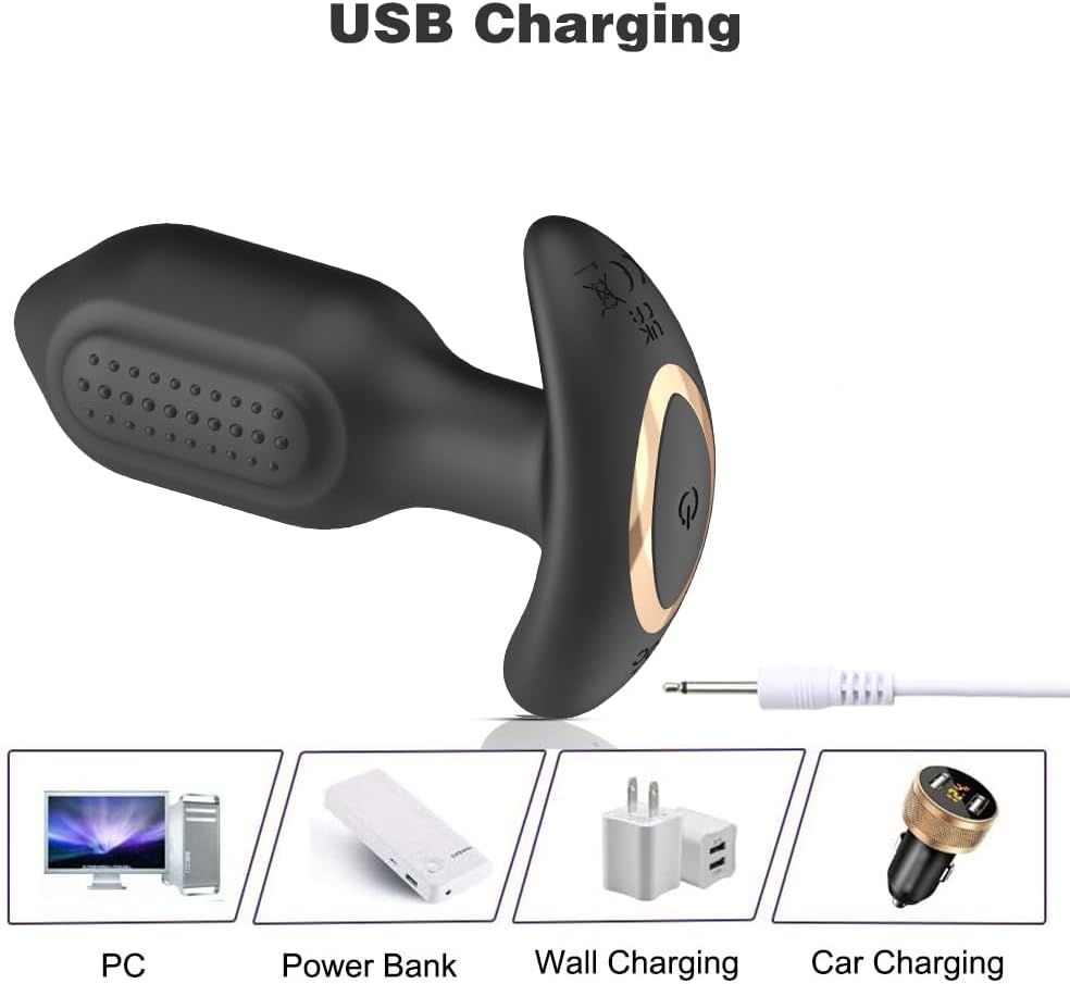 360° Rotating Vibrating Butt Plug APP-Controlled Sex Toy - image 4