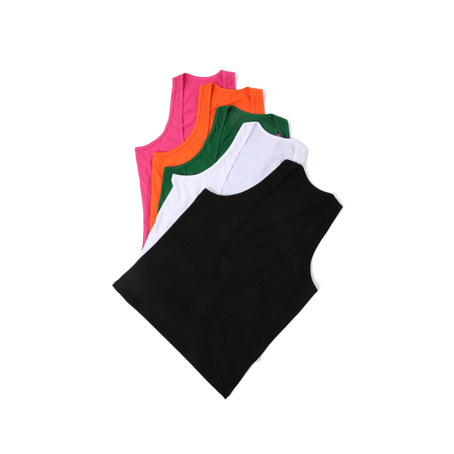 Man Deep V-neck Sexy Sleeveless Tops - image 9