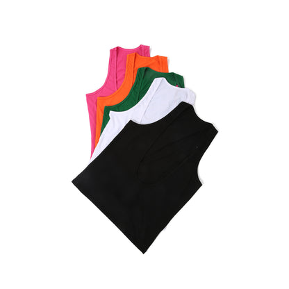 Man Deep V-neck Sexy Sleeveless Tops - image 9