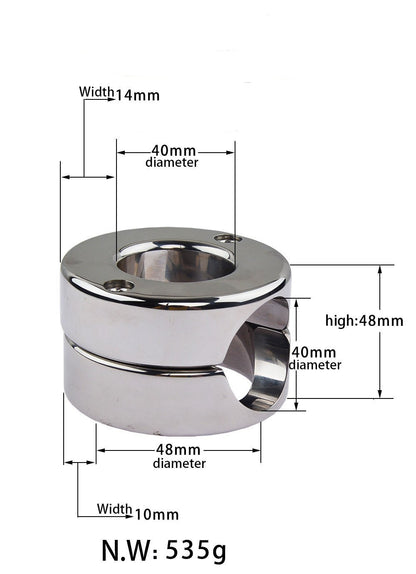 Cock Ring & Ball Stretcher - L - image 6
