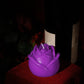 Bear Floral Low Temperature Candles - Purple Rose - image 1