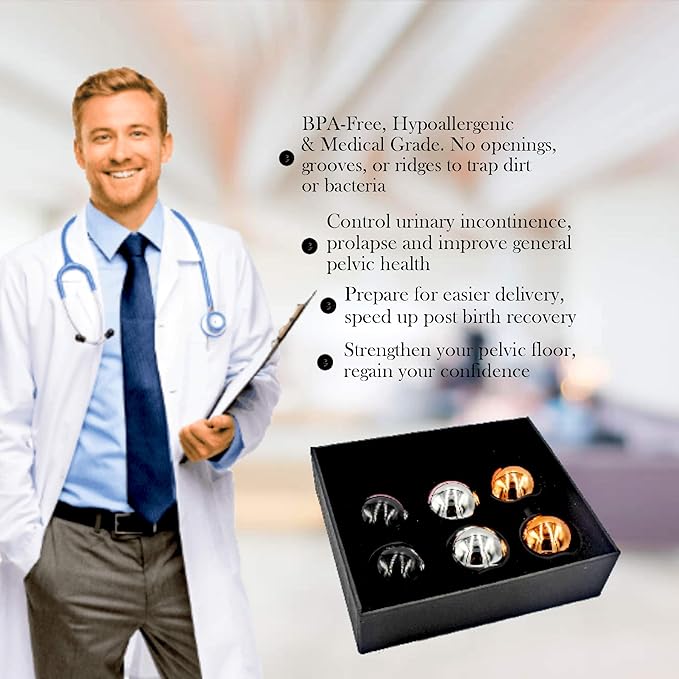 Doctor Recommended Kegel Exerciser Vibrating Ben Wa Balls - image 1