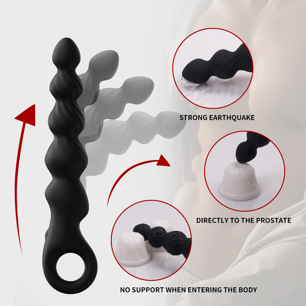 WavePulse Pro - 12X Vibrating Anal Beads - image 15