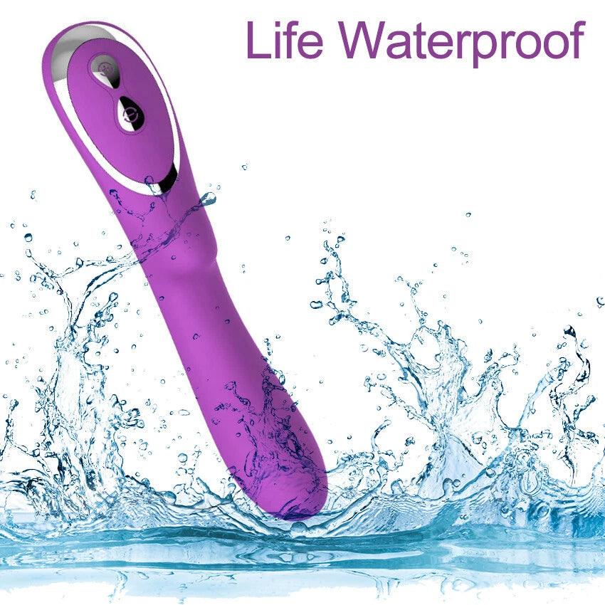 Vibrator-G-Spot-Dildo Clit-Massager-Female-Sex-Toys-Multispeed - image 6