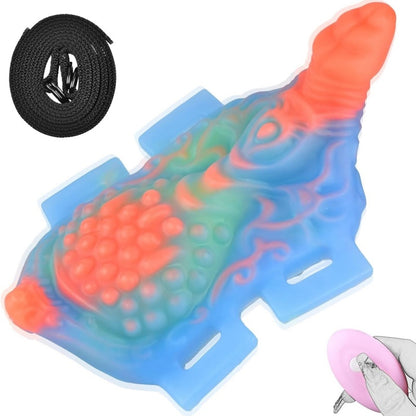 Turtle Shape Vibrator Women Grinder Toy - Silicone - image 4