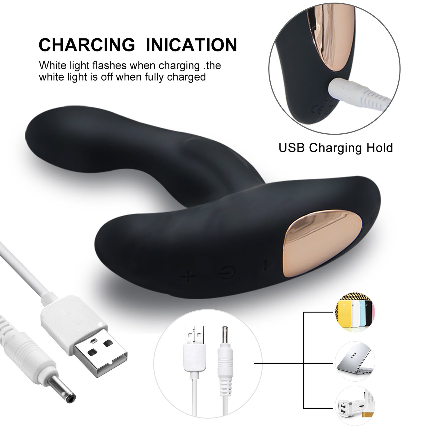 Rechargeable Silicone Prostate Stimulator - image 6