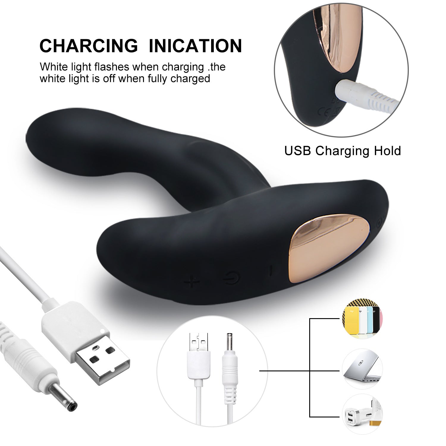 Rechargeable Silicone Prostate Stimulator - image 6
