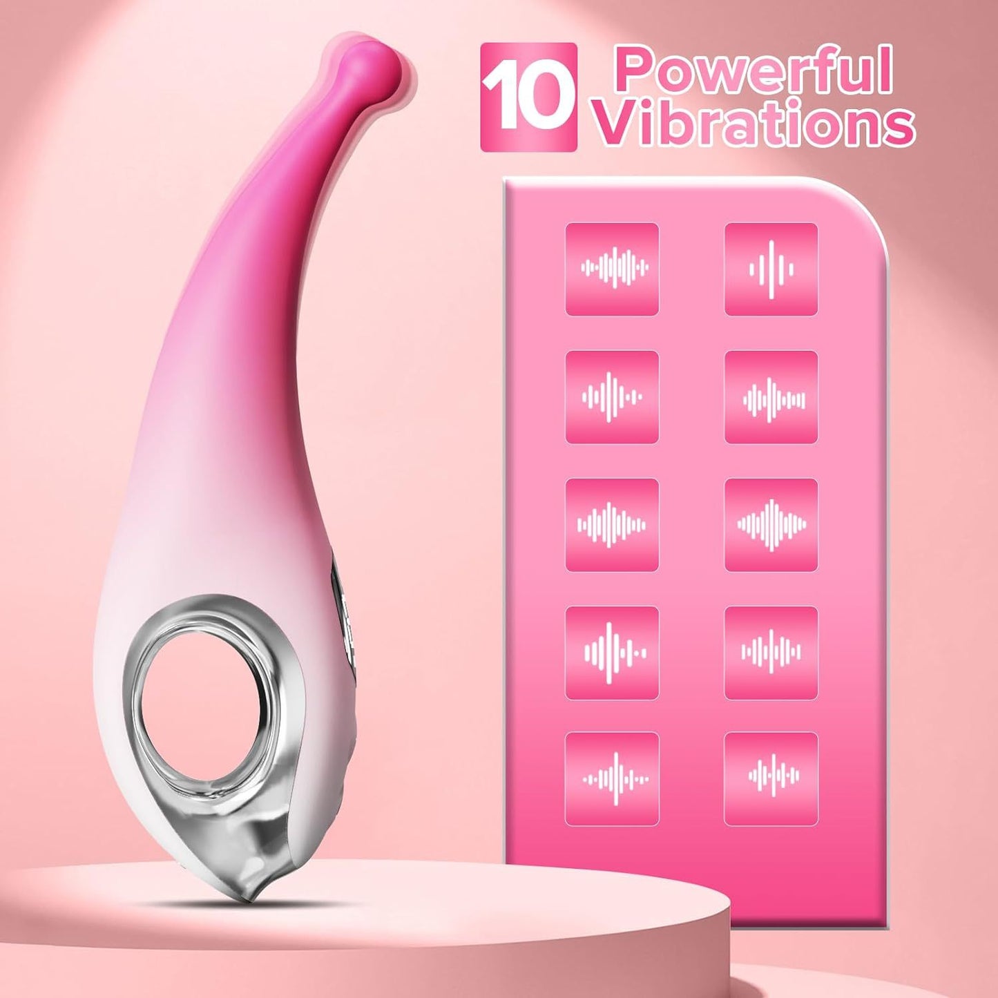 Premium 3D Spiral Oscillation Clitoral & G-Spot Vibrator for Women and Couples - image 1