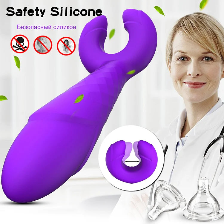 G-spot Rabbit Dildo Hammer Vibrator - image 2