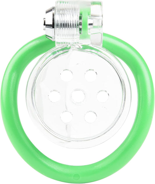 Male Chastity Cage With Clear Cage - image 0