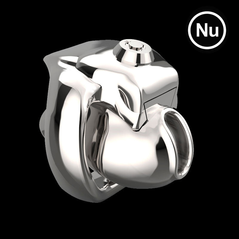 Steel Holy Trainer V5 Chastity Cage - Nub - Ring 55mm(2.17in) - image 3