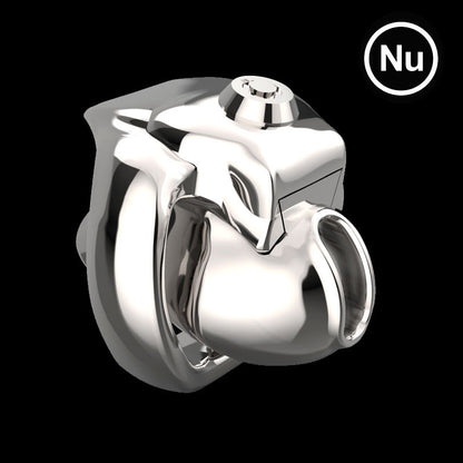 Steel Holy Trainer V5 Chastity Cage - Nub - Ring 55mm(2.17in) - image 3