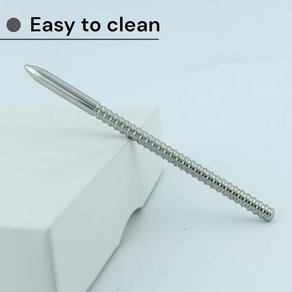 5.9'' X 0.3'' High-quality Stainless Steel Urethral Sound - image 2
