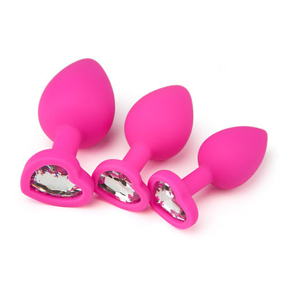 Jeweled SiliconeButt Plugs - image 1
