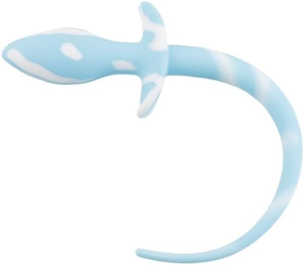 Silky Smooth Anal Plug - Sky Blue - image 3