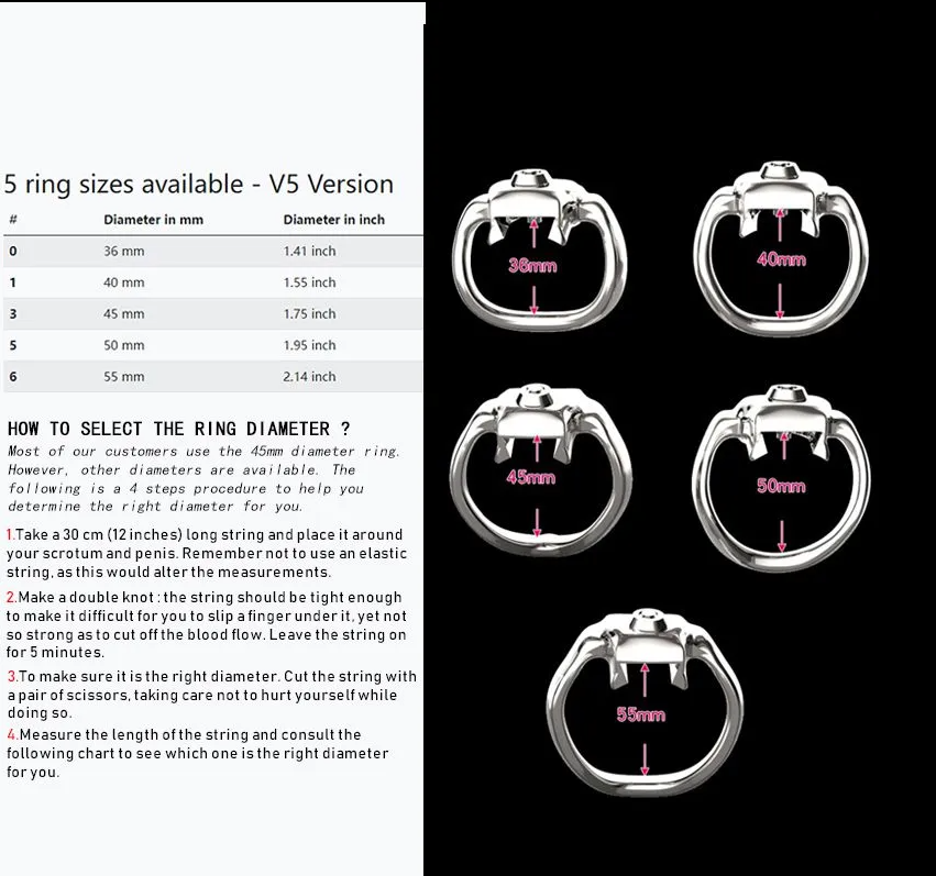 Steel Holy Trainer V5 Chastity Cage - image 9