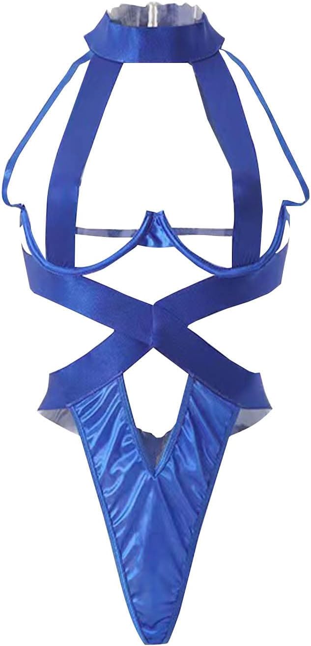 Women Exquisite Lingerie Set - Blue - XXL - image 18