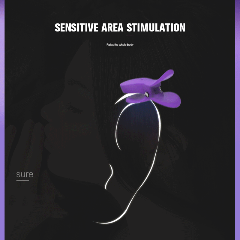 Whisper-Quiet Discreet Vibrating Nipple Clips - image 2