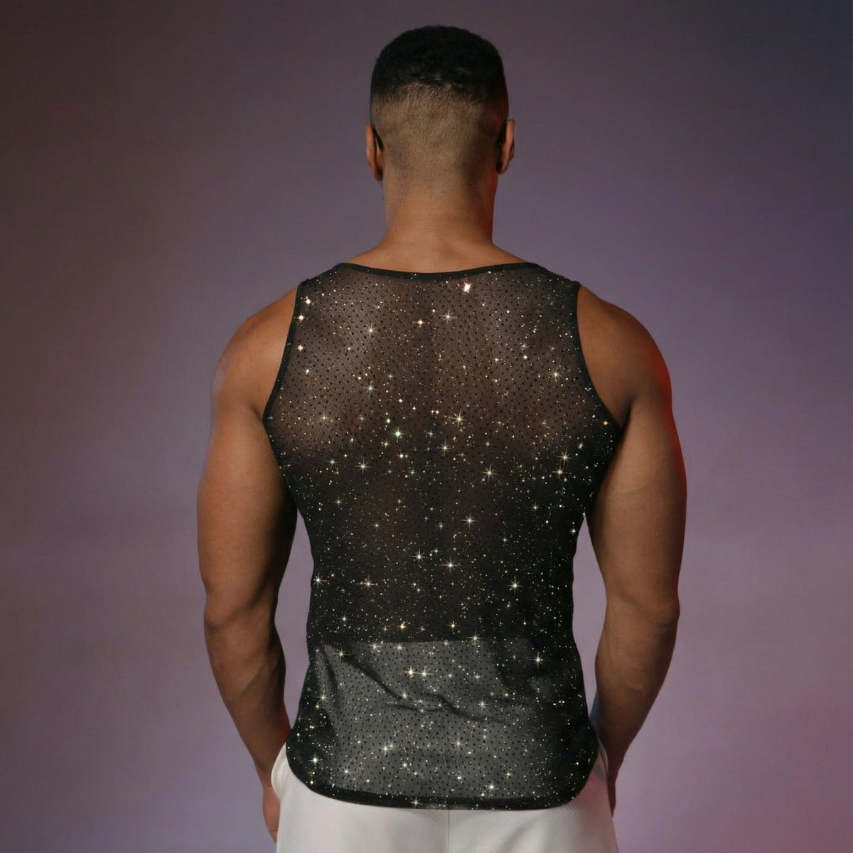 Starluxe Mesh Sparkle Top – Style G - image 10