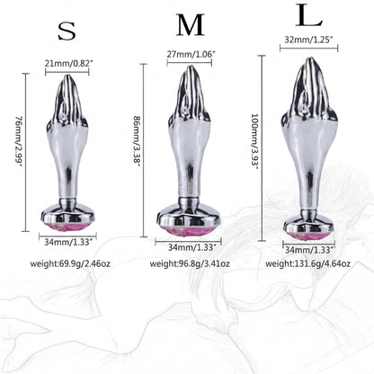 Fist Shaped Anal Plug | Premium Silicone Fantasy Butt Plug for Advanced Play - image 2