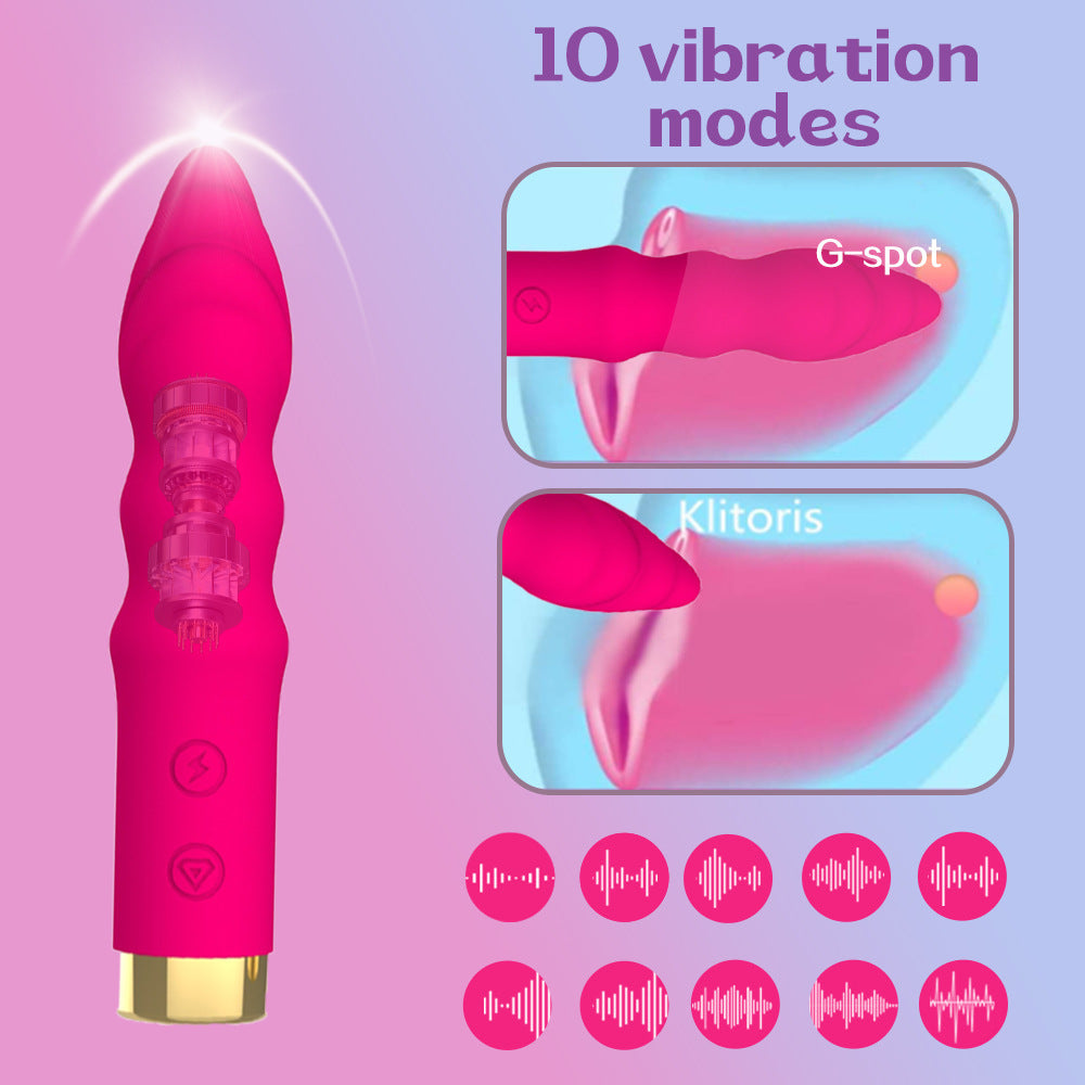 Anal Beads Vibrator – 10-Speed Silicone Massager for Prostate/G-Spot - image 5
