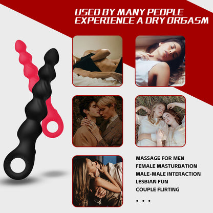WavePulse Pro - 12X Vibrating Anal Beads - image 14