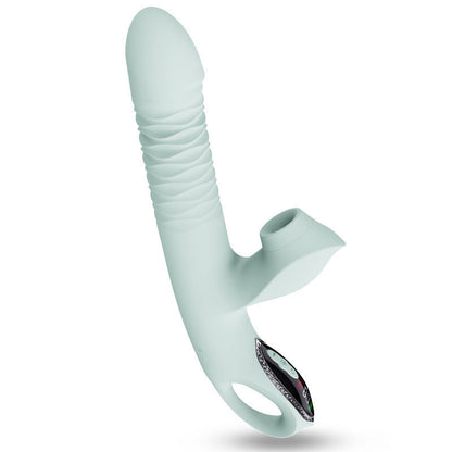 Rotating Thrusting Butt Plug Vibrator 7 Modes - Green - image 4