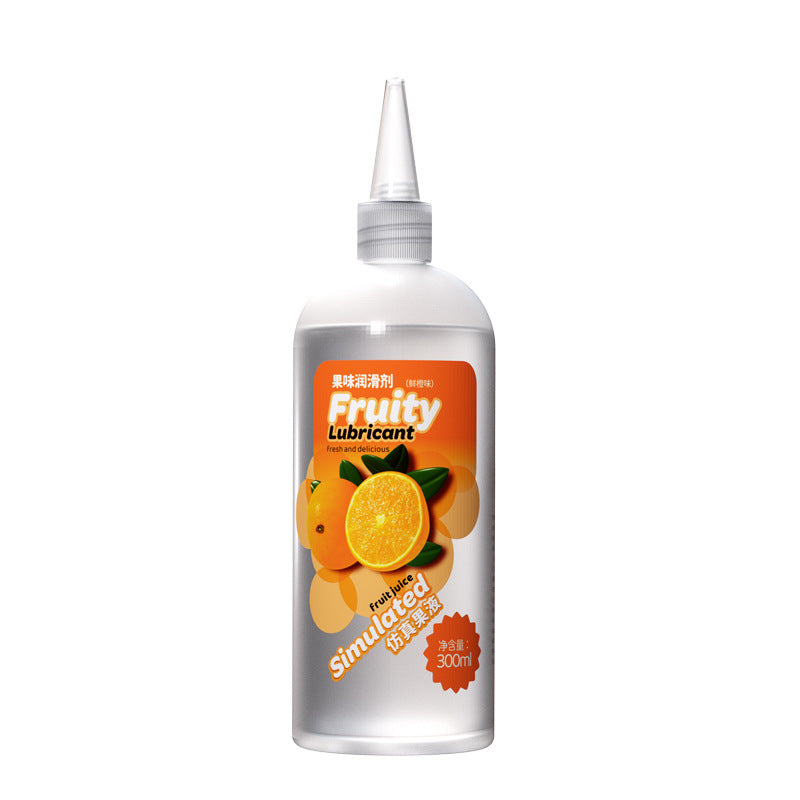 Fruit Flavor Water-based Sex Lube - Fresh Orange Flavor 300m - image 3