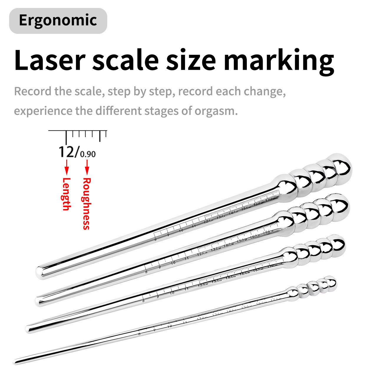 Stainless Steel Urethral Sound with Scale - image 0