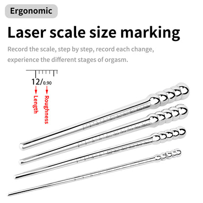 Stainless Steel Urethral Sound with Scale - image 0