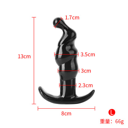 Helixanchor Spiral Silicone Anal Plug - L - image 11