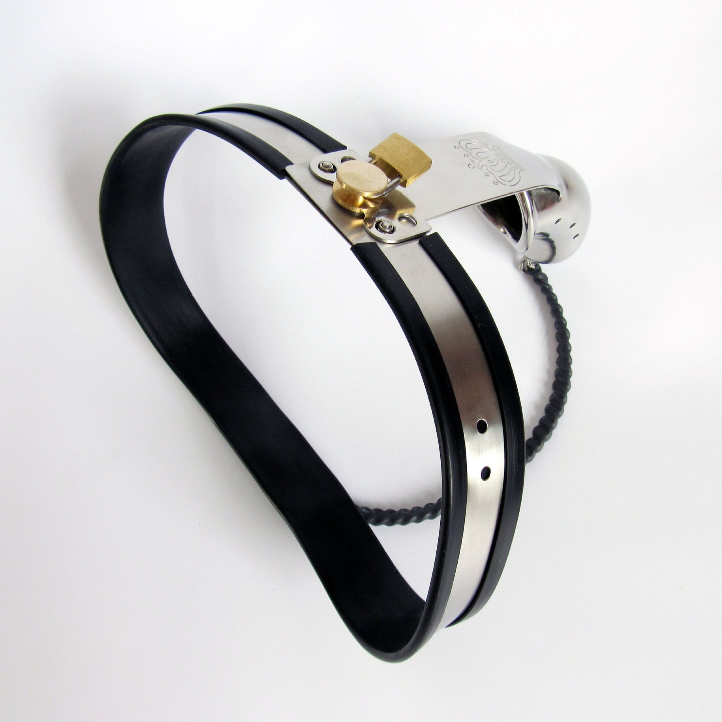 Domina Steel Chastity Belt - image 1