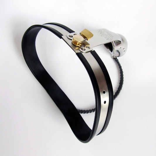 Domina Steel Chastity Belt - image 1