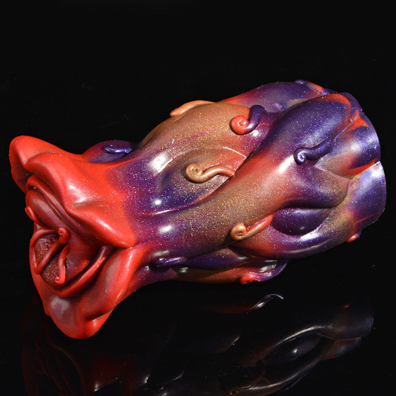  Liquid Silicone Alien Pocket Pussy Masturbator Stroker - image 5