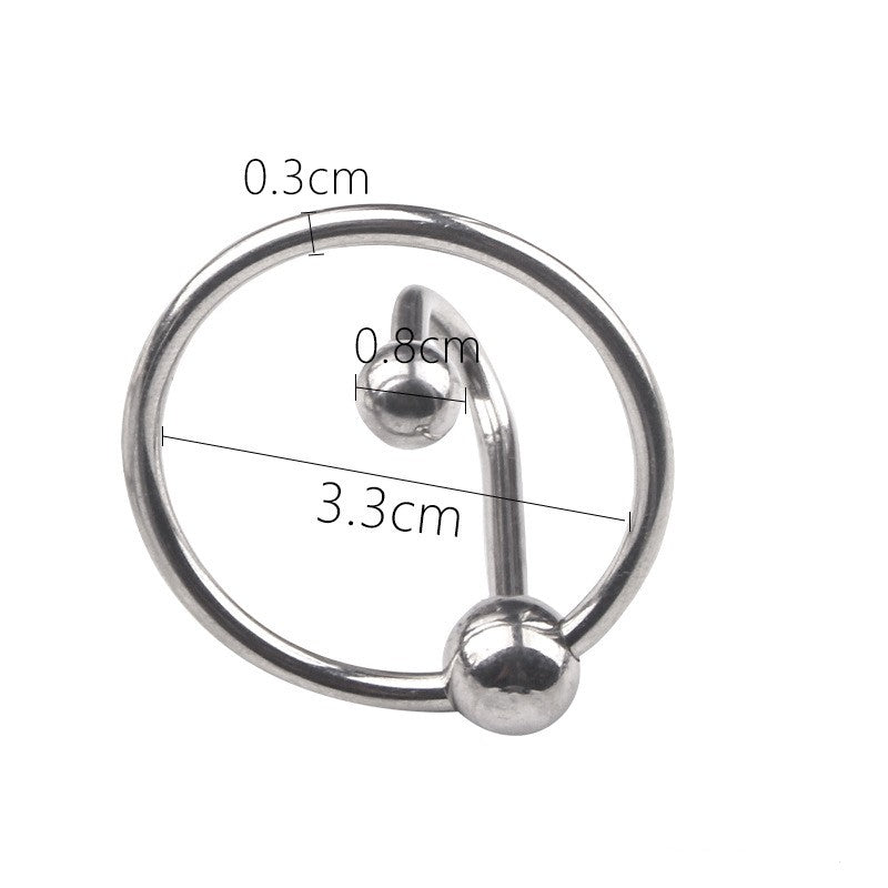 Sperm Stopper with Frenum Ball Penis Plug - 3.3cm - image 2