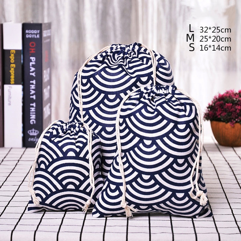 Cotton Sex Toy Organizer Storage Bag - C - L - image 2