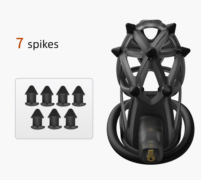 Spikes Chastity Cage - image 2