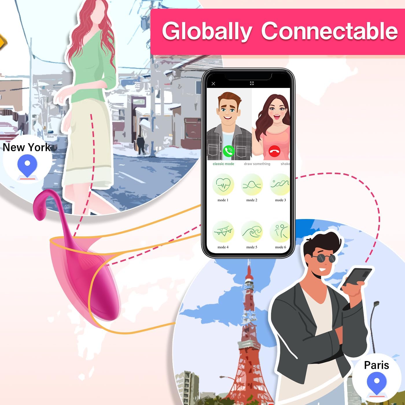 APP Remote Control G-spot Panty Vibrator 10 Vibrations - image 5