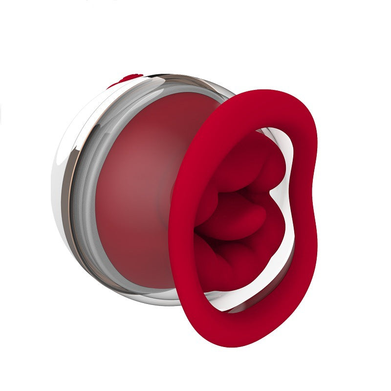 Imitation mouth massager - Red - image 0