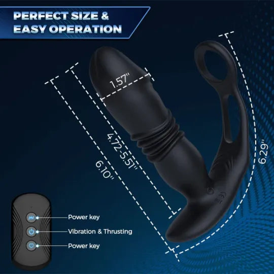 Vibrating Cock Rings Prostate Massager - image 10