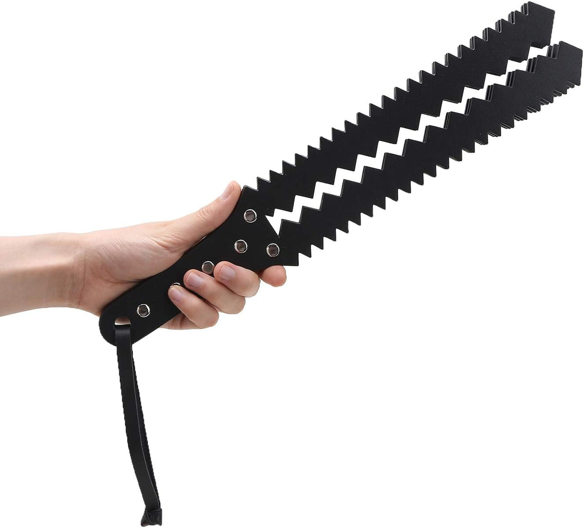 Serrated Faux Leather Flogger - image 6