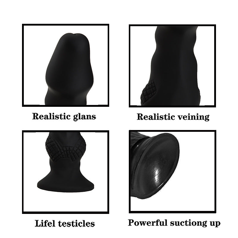 FlexiMate Silicone Dildo with Suction Cup - image 8