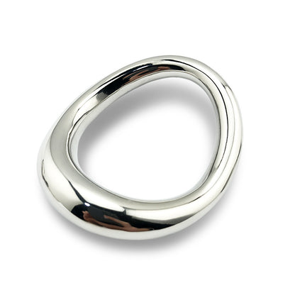 Ergonomic Steel Cock Ring - image 2