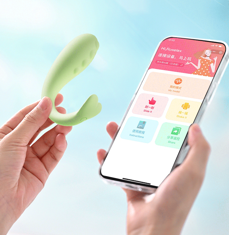 Dolphine Warming App Control Vibrator - image 1