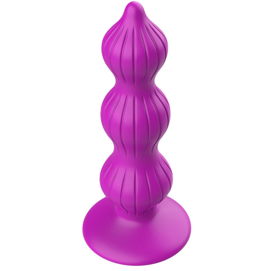 Beaded Style Silicone Anal Plug - image 0