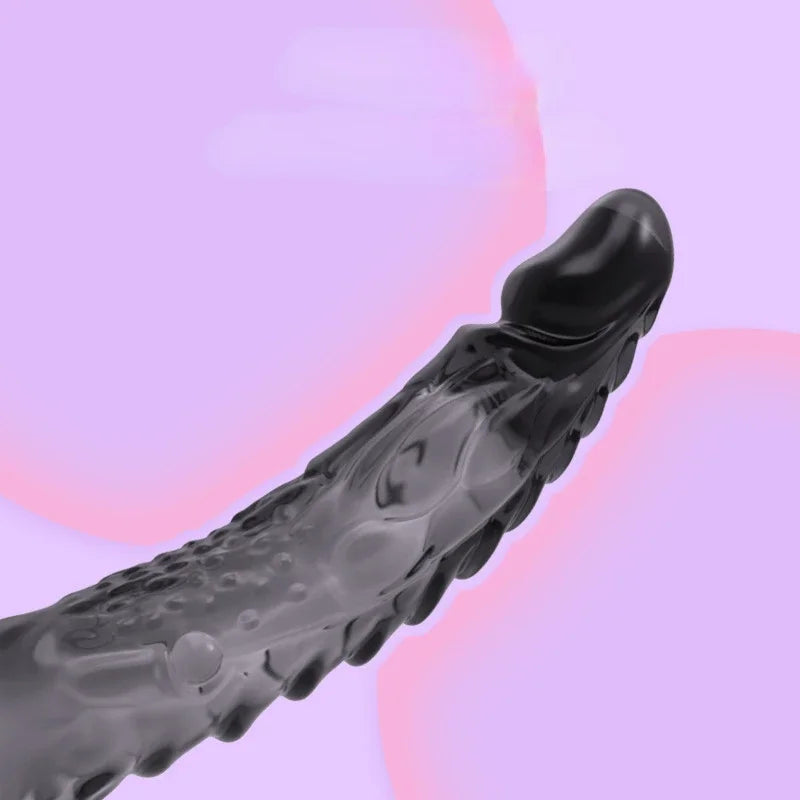 Vibrating Animal Penis Sleeve Sex Toy Reusable Special Condom - image 2