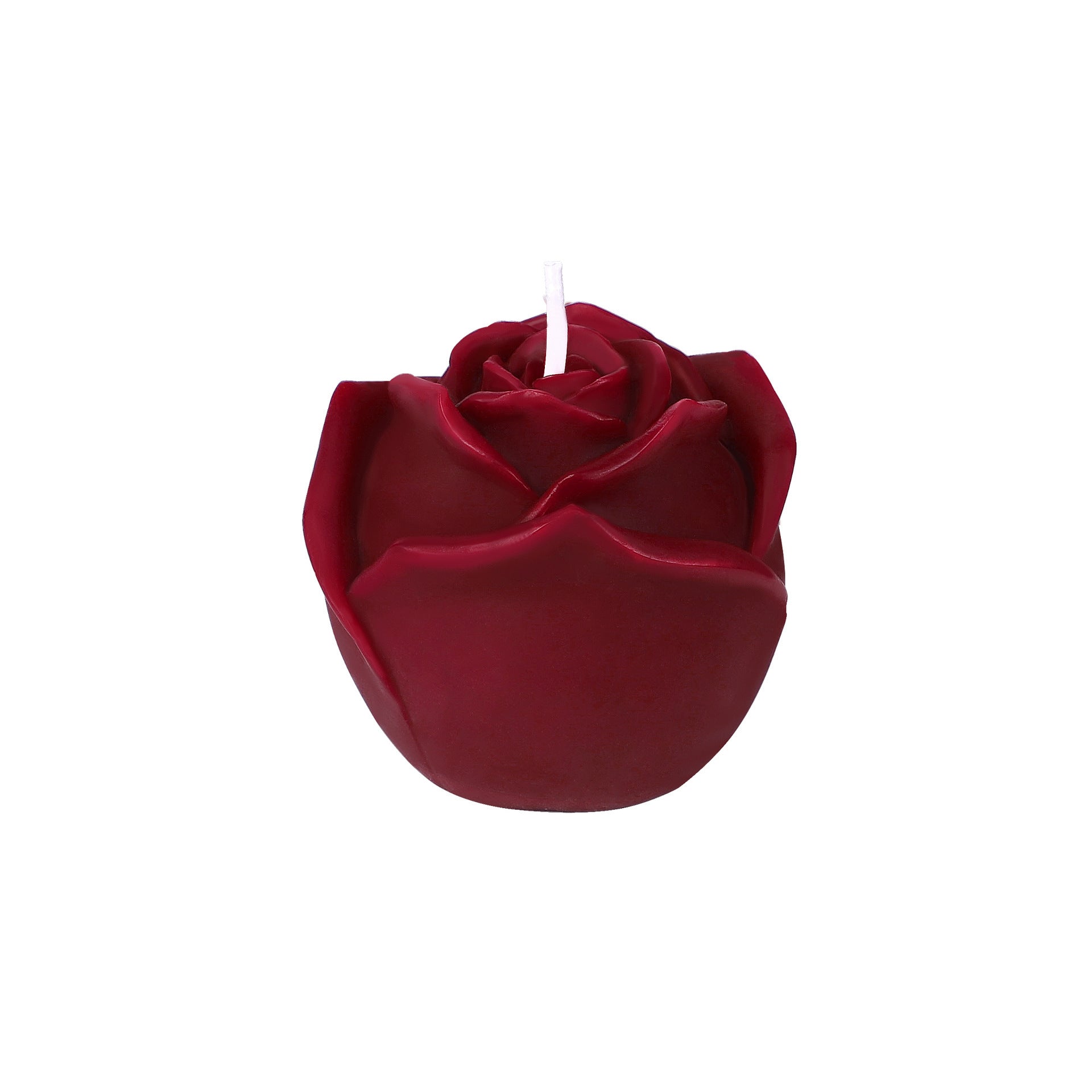 Low Temperature Candles SM Wax Dripping - Burgundy Rose Candle - image 9