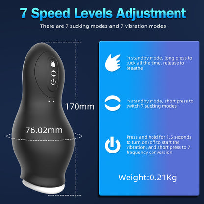Penis Trainer 7 Speed Automatic Masturbator Machine - image 2